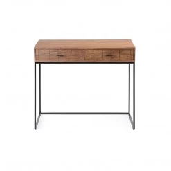 MOES ATELIER NATURAL CARVED WOOD CONSOLE-DESK Furniture