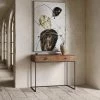 MOES ATELIER NATURAL CARVED WOOD CONSOLE-DESK Furniture