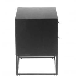 MOES ATELIER NOIR CARVED WOOD NIGHTSTAND Furniture