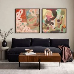 L ART "BEST FRIENDS" CANVAS ART Wall Art