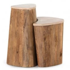 FOUR HANDS Furniture AUBURN MANGO NESTING TABLES