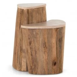FOUR HANDS Furniture AUBURN MANGO NESTING TABLES