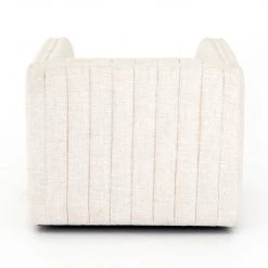 FOUR HANDS Living Room AUGUSTINE CHANNEL TUFTED SWIVEL CHAIR 18 FOUR HANDS Living Room AUGUSTINE CHANNEL TUFTED SWIVEL CHAIR