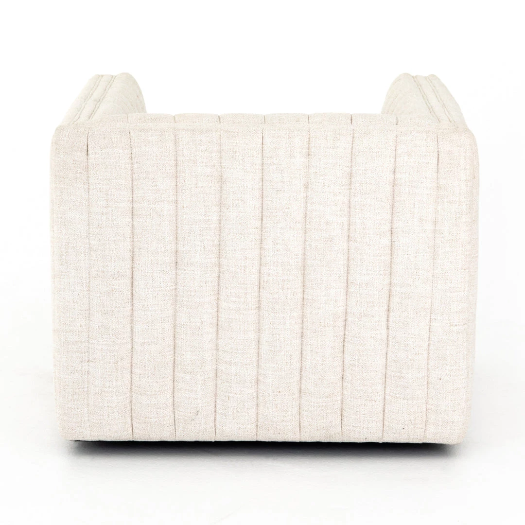 FOUR HANDS Living Room AUGUSTINE CHANNEL TUFTED SWIVEL CHAIR 9 FOUR HANDS Living Room AUGUSTINE CHANNEL TUFTED SWIVEL CHAIR