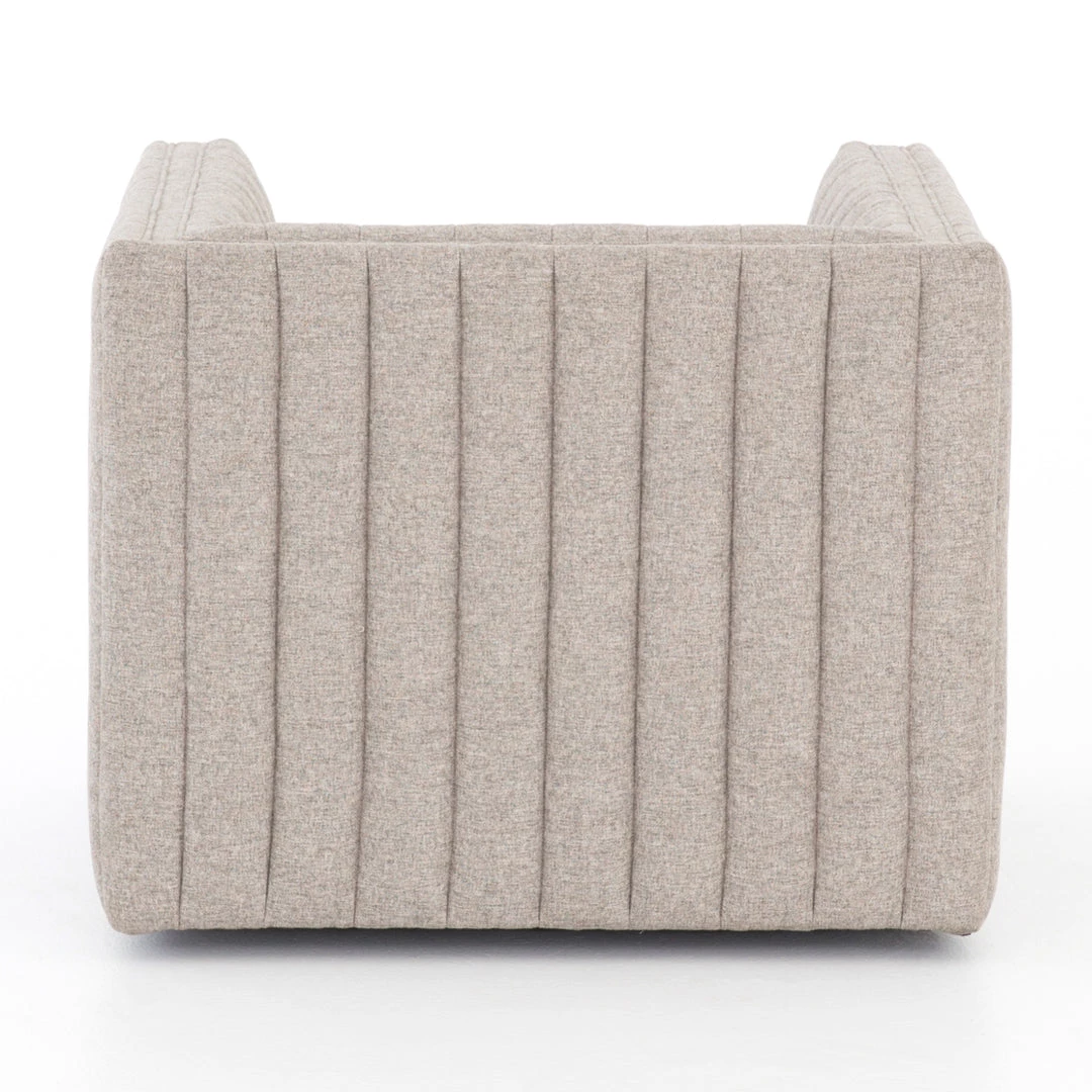 FOUR HANDS Living Room AUGUSTINE CHANNEL TUFTED SWIVEL CHAIR 4 FOUR HANDS Living Room AUGUSTINE CHANNEL TUFTED SWIVEL CHAIR