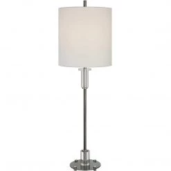 UTTERMOST AURELIA CRYSTAL & STEEL BUFFET LAMP Lighting