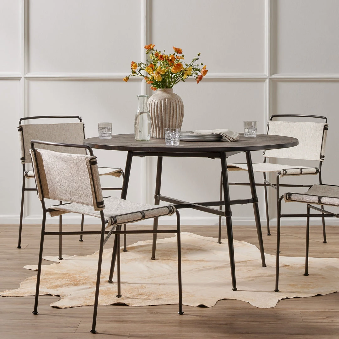 FOUR HANDS AVANT NATURAL SLING DINING CHAIR 2 FOUR HANDS AVANT NATURAL SLING DINING CHAIR