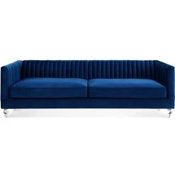 TOV AVIAN CHANNEL TUFTED VELVET SOFA