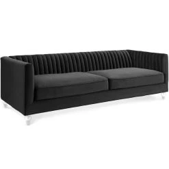 TOV AVIAN CHANNEL TUFTED VELVET SOFA