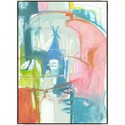 L ART "AWAKENED II" CANVAS ART