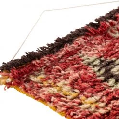 SURYA Wall Sculptures + Decor AZILAL RED + YELLOW MORROCCAN WALL TAPESTRY 10 SURYA Wall Sculptures + Decor AZILAL RED + YELLOW MORROCCAN WALL TAPESTRY