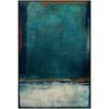 L ART "AZURE VIEW" CANVAS ART