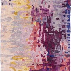 SURYA DIBA WOOL RUG: PURPLE 9 SURYA DIBA WOOL RUG: PURPLE