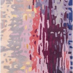 SURYA DIBA WOOL RUG: PURPLE 10 SURYA DIBA WOOL RUG: PURPLE