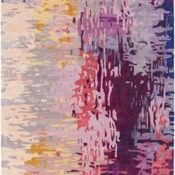 SURYA DIBA WOOL RUG: PURPLE 8 SURYA DIBA WOOL RUG: PURPLE