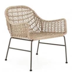 FOUR HANDS BANDERA INDOOR-OUTDOOR WICKER CLUB CHAIR