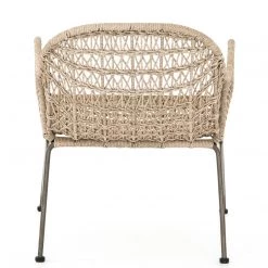 FOUR HANDS BANDERA INDOOR-OUTDOOR WICKER CLUB CHAIR