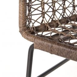 FOUR HANDS BANDERA INDOOR-OUTDOOR WICKER CLUB CHAIR