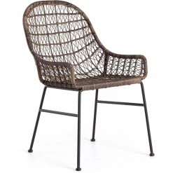 FOUR HANDS BANDERA INDOOR-OUTDOOR WICKER DINING CHAIR