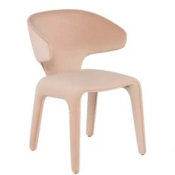NUEVO BANDI VELOUR VELVET DINING CHAIR