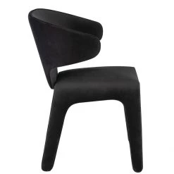 NUEVO BANDI VELOUR VELVET DINING CHAIR
