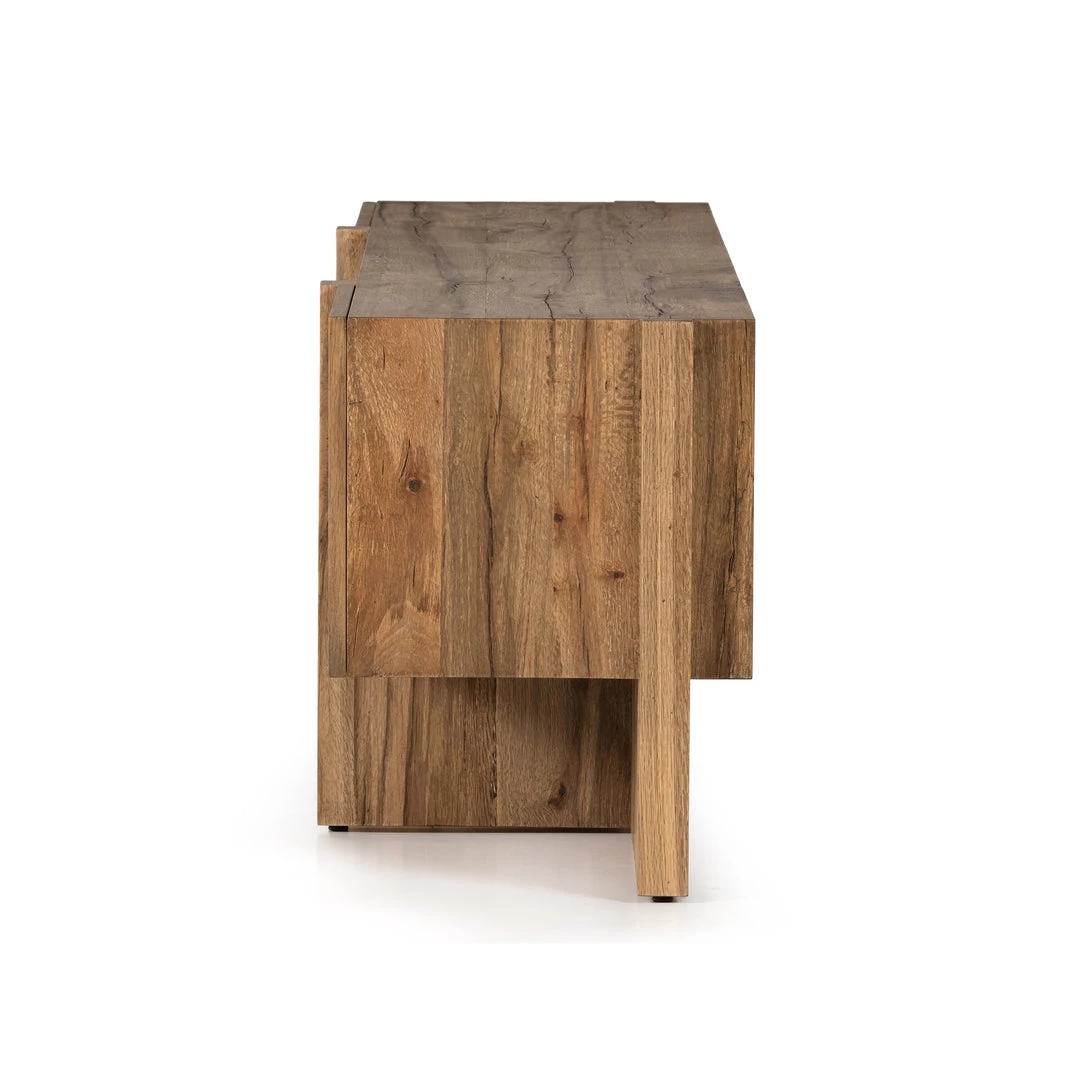 FOUR HANDS BARLEY RUSTIC OAK MEDIA CONSOLE Furniture 4 FOUR HANDS BARLEY RUSTIC OAK MEDIA CONSOLE Furniture