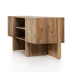 FOUR HANDS BARLEY RUSTIC OAK MEDIA CONSOLE Furniture 14 FOUR HANDS BARLEY RUSTIC OAK MEDIA CONSOLE Furniture