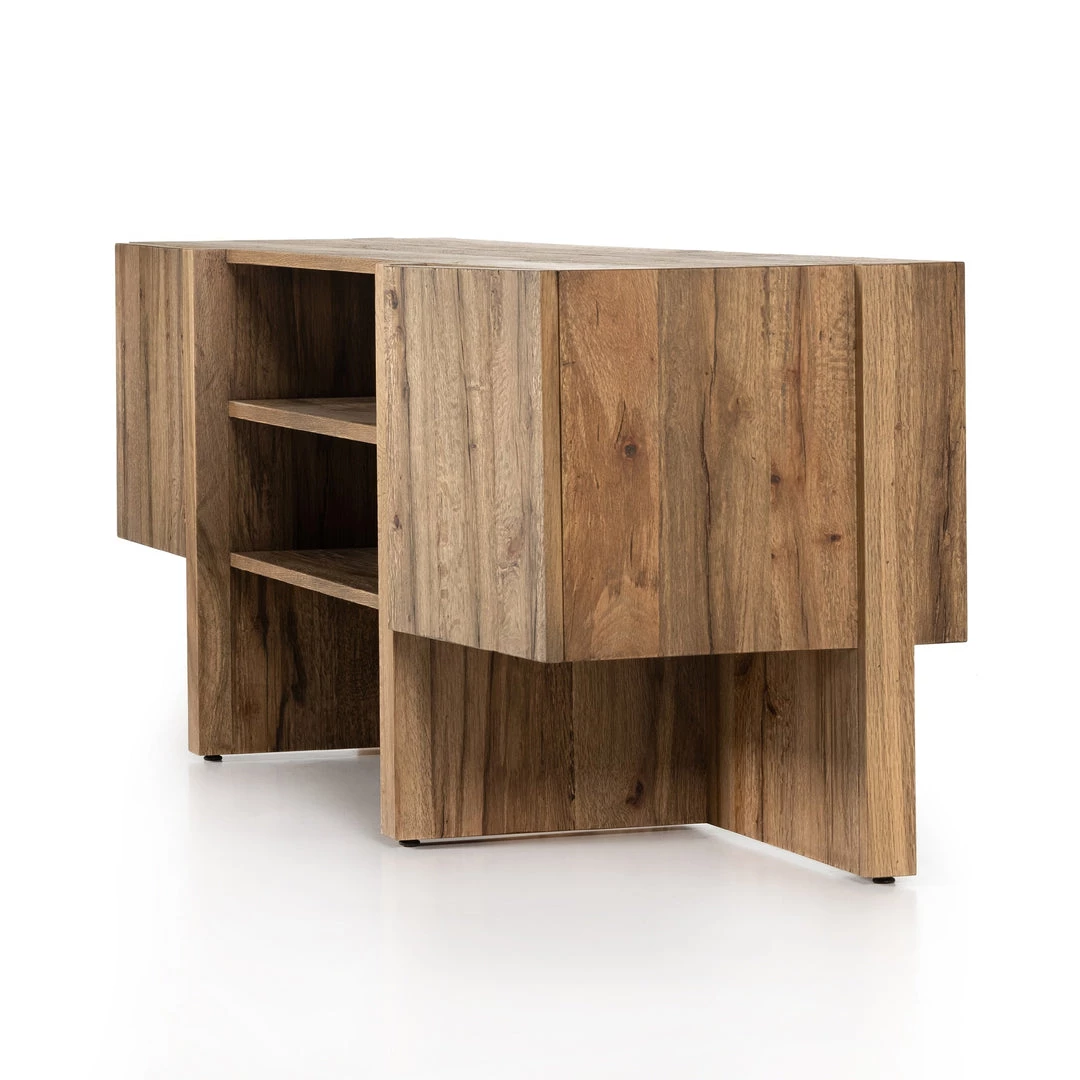 FOUR HANDS BARLEY RUSTIC OAK MEDIA CONSOLE Furniture 5 FOUR HANDS BARLEY RUSTIC OAK MEDIA CONSOLE Furniture