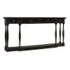 HOOKER Furniture BARLOW CONSOLE: HAND-RUBBED BLACK