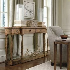 HOOKER BARLOW CONSOLE: DRIFTWOOD Furniture
