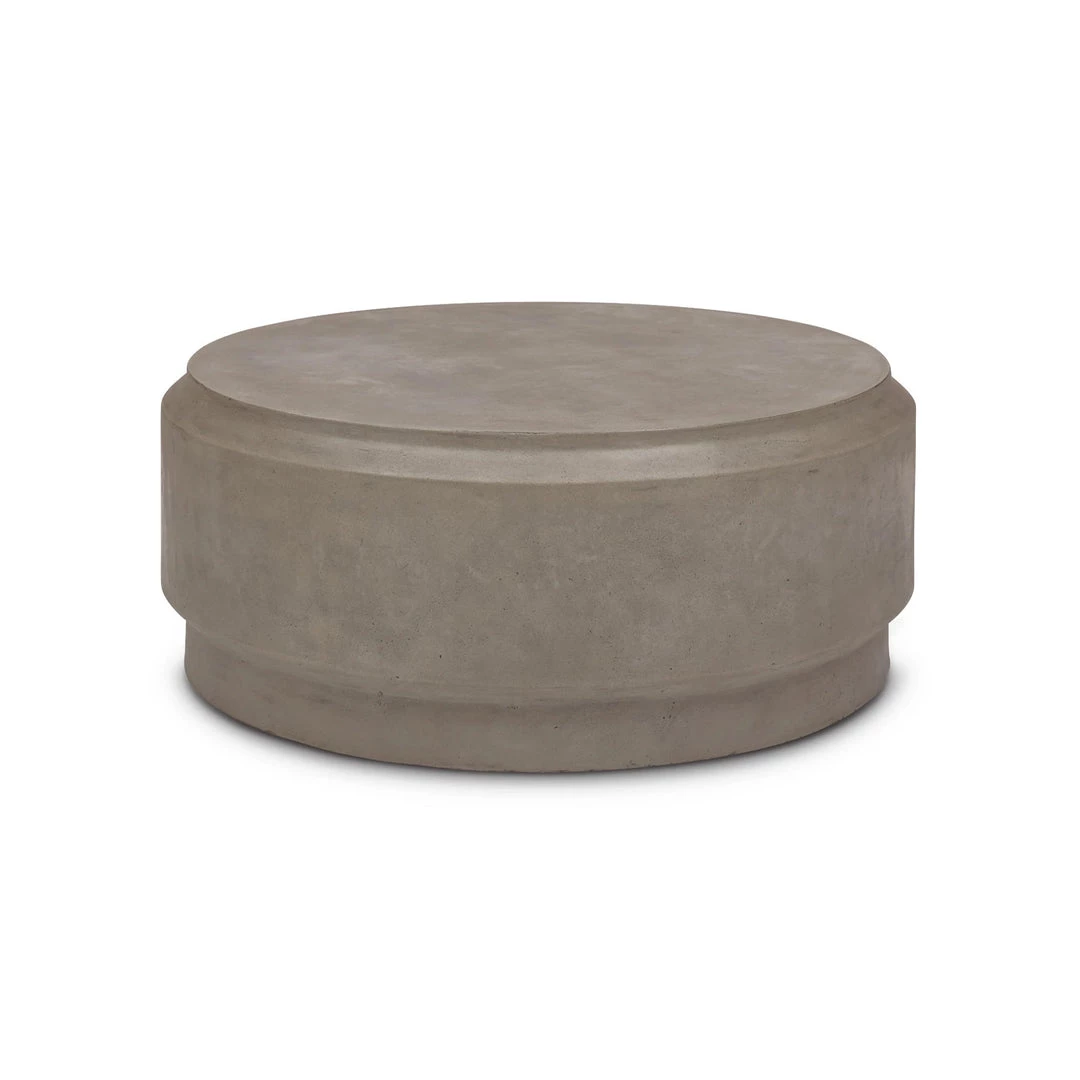 URBIA BARREL CONCRETE COFFEE TABLE 1 URBIA BARREL CONCRETE COFFEE TABLE