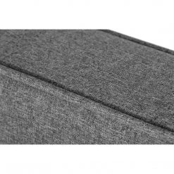 VIG Bedroom BASEL GREY UPHOLSTERED PLATFORM BED 8 VIG Bedroom BASEL GREY UPHOLSTERED PLATFORM BED