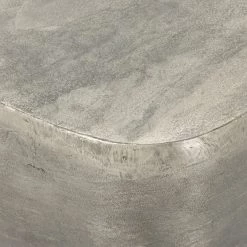 FOUR HANDS BASIL SQUARE COFFEE TABLE: ANTIQUE NICKEL