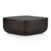 FOUR HANDS BASIL SQUARE COFFEE TABLE: ANTIQUE RUST