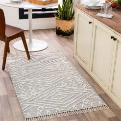SURYA TOBEY WOOL + COTTON TEXTURED FLATWEAVE: GRAY Rug 8 SURYA TOBEY WOOL + COTTON TEXTURED FLATWEAVE: GRAY Rug