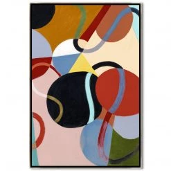 L ART Wall Art "BE SOMETHING II" SILVER EMBELLISHED ARTWORK