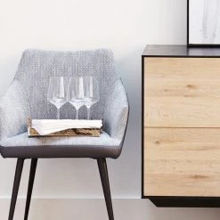 MOES BECKETT DINING CHAIR: GREY Kitchen + Dining 11 MOES BECKETT DINING CHAIR: GREY Kitchen + Dining