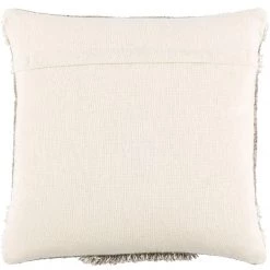 SURYA BELU FRINGE PILLOW: GREY 8 SURYA BELU FRINGE PILLOW: GREY