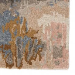JAIPUR BENA WOOL + VISCOSE RUG: BLUSH, STONE