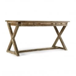 HOOKER Furniture BENNET RUSTIC FARMHOUSE X-BASE WRITING DESK