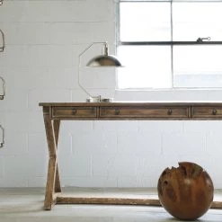 HOOKER Furniture BENNET RUSTIC FARMHOUSE X-BASE WRITING DESK