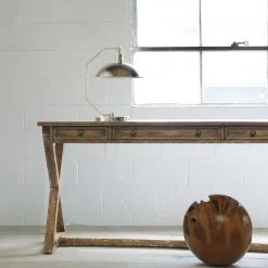 HOOKER Furniture BENNET RUSTIC FARMHOUSE X-BASE WRITING DESK