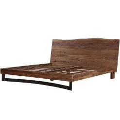 MOES BENT ACACIA LIVE EDGE BED