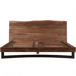 MOES BENT ACACIA LIVE EDGE BED