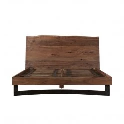 MOES BENT ACACIA LIVE EDGE BED