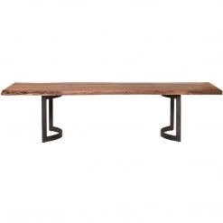 MOES BENT LIVE-EDGE DINING TABLE