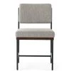FOUR HANDS Furniture BENTON DINING CHAIR: SAVILE FLANNEL