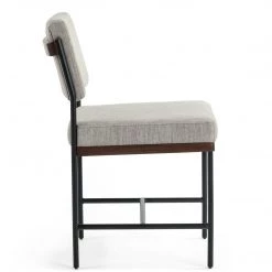 FOUR HANDS Furniture BENTON DINING CHAIR: SAVILE FLANNEL 10 FOUR HANDS Furniture BENTON DINING CHAIR: SAVILE FLANNEL