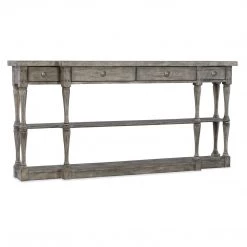 HOOKER Furniture BERRINGTON CONSOLE: AGED GREY