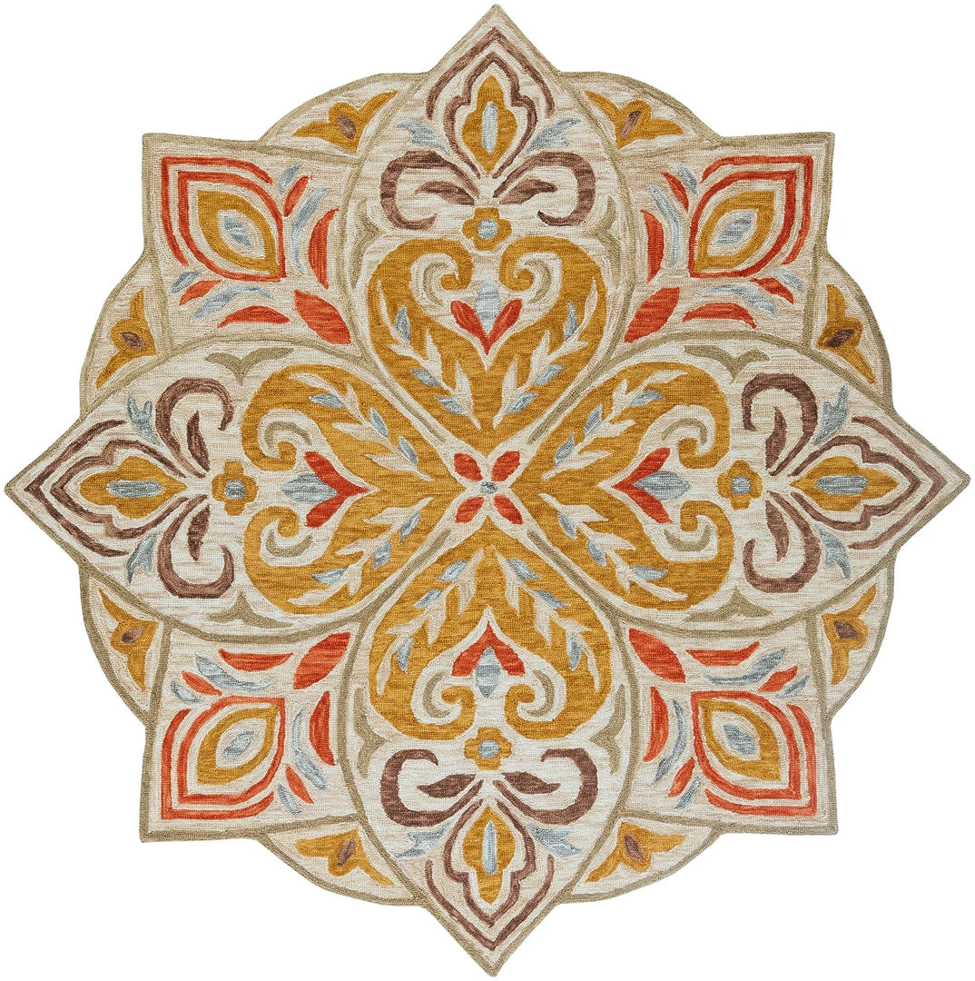 SURYA TALLULAH ROUND RUG 18 SURYA TALLULAH ROUND RUG